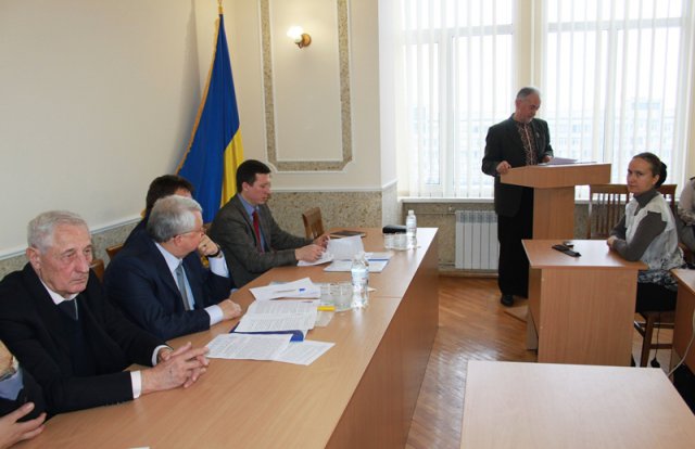 Засідання Вченої Ради ІУФ та ЛТ імені А. Малишка 9 грудня 2014