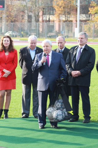 Відкриття Спортивної Арени в КНУ 16 жовтня 2014