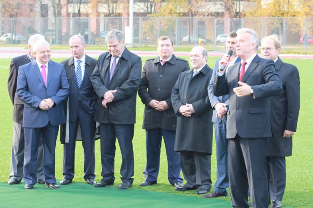 Відкриття Спортивної Арени в КНУ 16 жовтня 2014