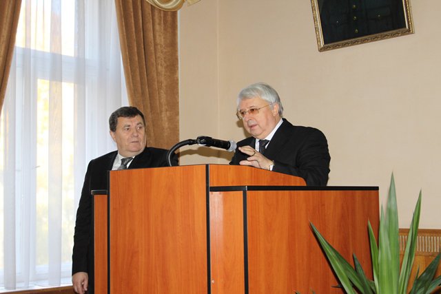 Ректор НПУ у Чернівецькому університеті жовтень 2015