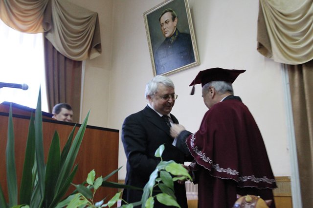Ректор НПУ у Чернівецькому університеті жовтень 2015