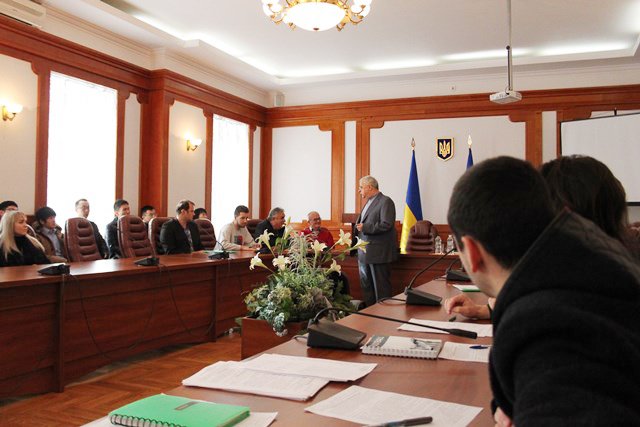 Зустріч ректора з аспірантами першого року навчання 3.11.2015