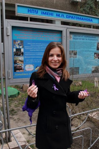 Драгоманівці організували акцію до дня солідарності з людьми хворими на епілепсію