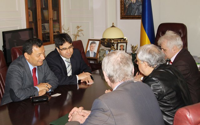 Ректор НПУ зустрівся з ректором Університету в Туреччині