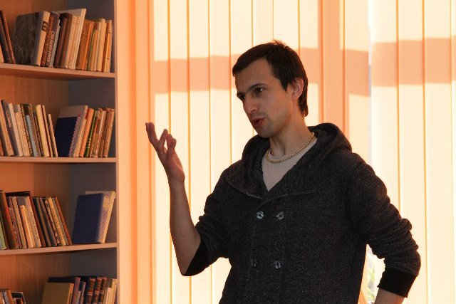 Любко Дереш в НПУ квітень 2015