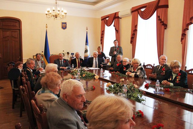 Зустріч з ветеранами 7 травня 2015