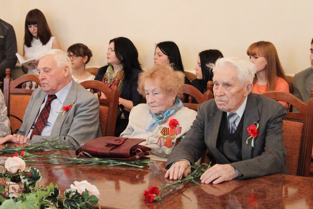 Зустріч з ветеранами 7 травня 2015