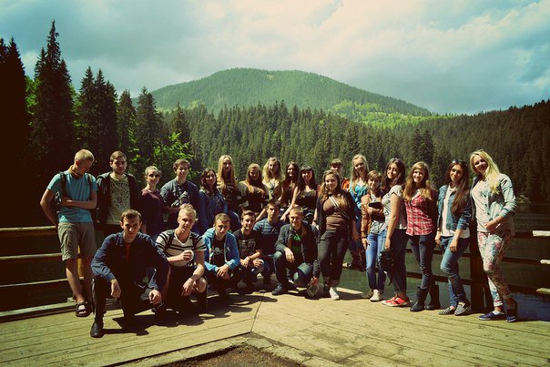 Студенти на практиці в "Синевирі"