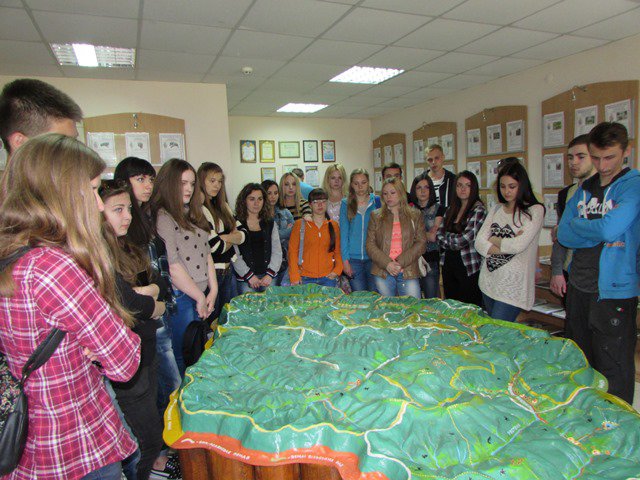 Студенти на практиці в "Синевирі"