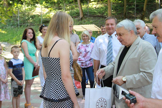 Делегація НПУ у таборі "Сула"