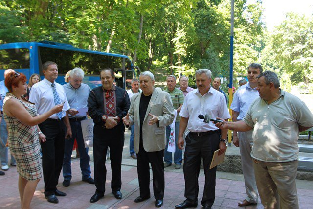 Делегація НПУ у таборі "Сула"