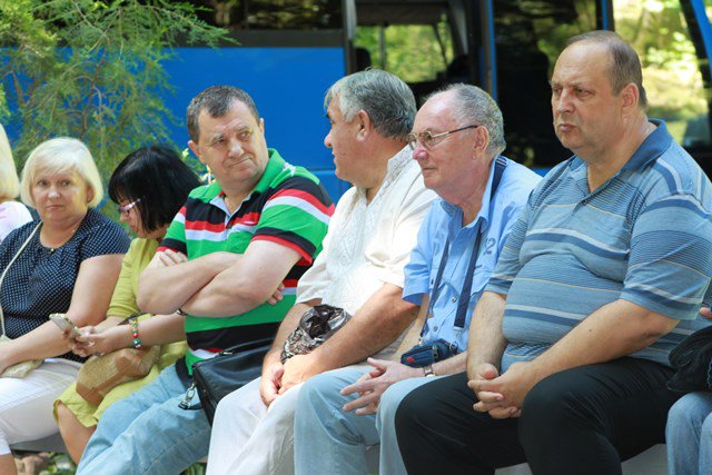 Делегація НПУ у таборі "Сула"