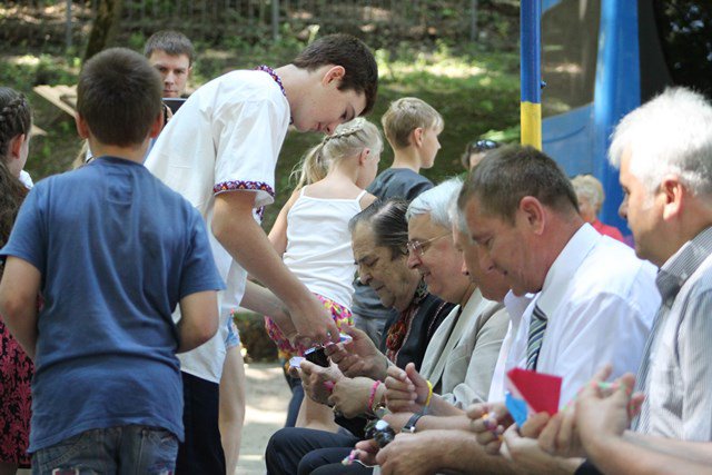 Делегація НПУ у таборі "Сула"