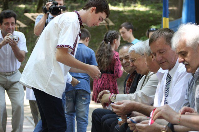 Делегація НПУ у таборі "Сула"