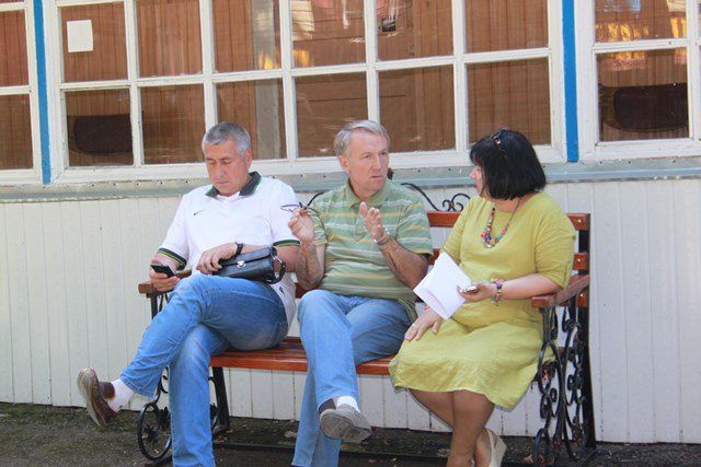 Делегація НПУ у таборі "Сула"