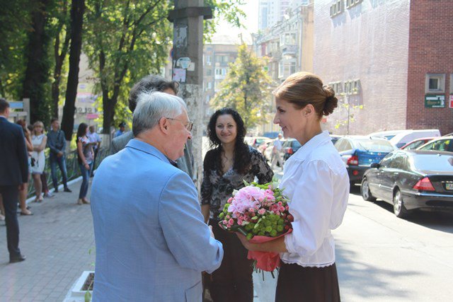 Посвята у студенти. Інститут іноземної філології.31.08.2015