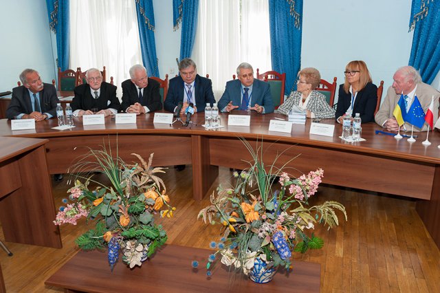 Прес-конференція українських і польських науковців 15.09.2015