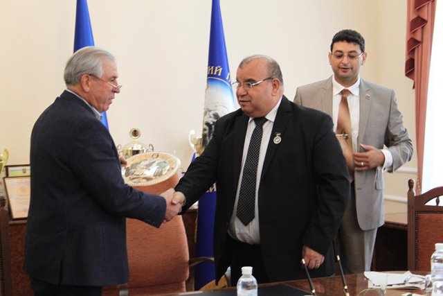 Делегація з Єгипту в НПУ 17.09.2015