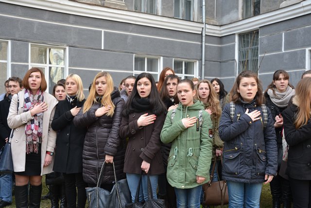Акція на підтримку Надії Савченко 10.03.2016