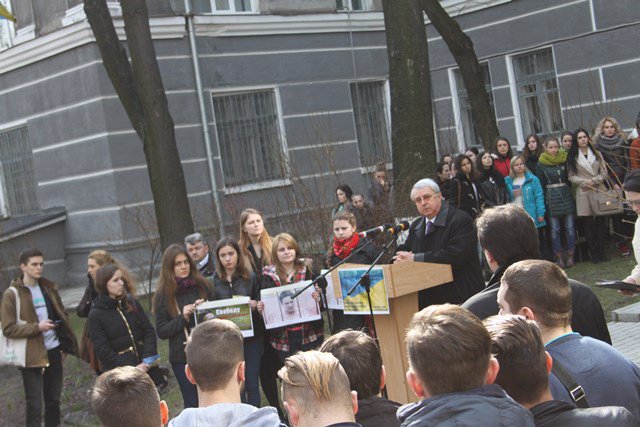 Акція на підтримку Надії Савченко 10.03.2016