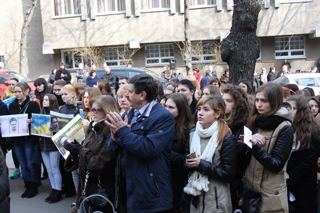 Акція на підтримку Надії Савченко 10.03.2016