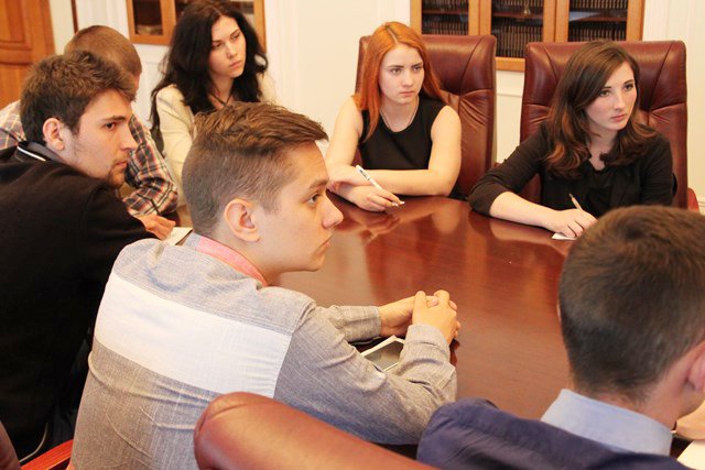 Ректор зустрівся з новообраними представниками студентського самоврядування