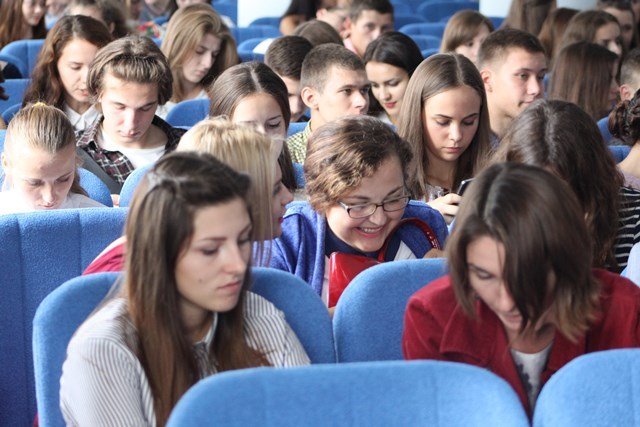 Посвятили у студенти