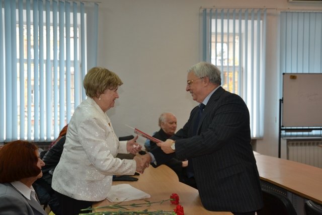 Зустріч з членами Ради ветеранів війни і праці