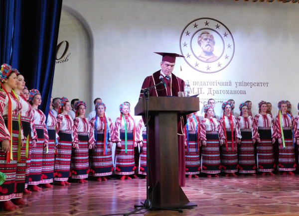 В. Ющенко - Почесний професор НПУ 