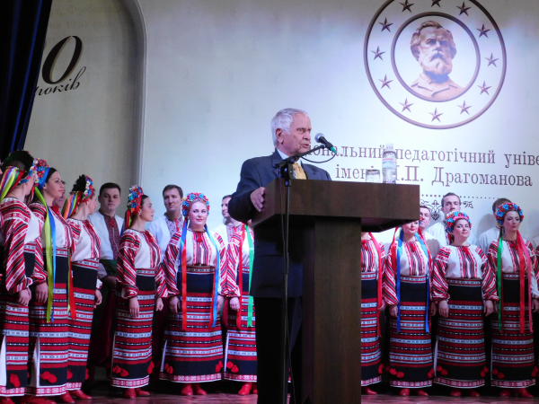 В. Ющенко - Почесний професор НПУ 