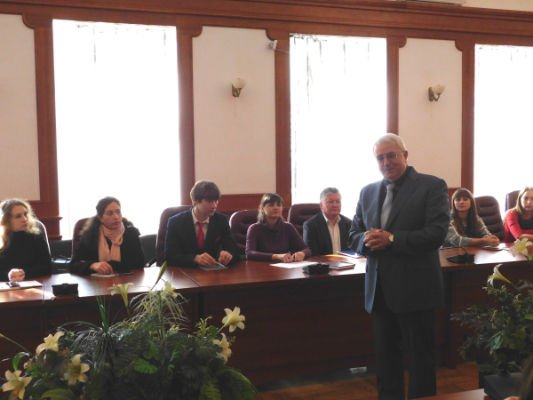 Зустріч з аспірантами