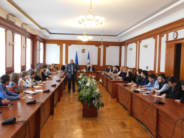 Зустріч з аспірантами