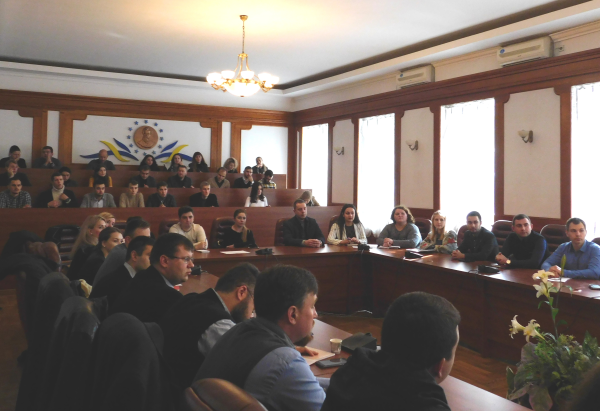 Зустріч з аспірантами